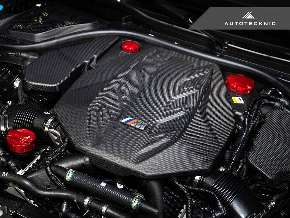 Kies-Motorsports AutoTecknic USA AutoTecknic Pre-Preg Carbon Engine Cover - G90/ G99 M5