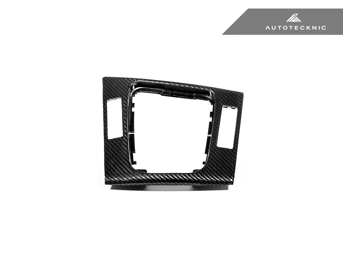 Kies-Motorsports AutoTecknic USA AutoTecknic Pre-Preg Carbon Fiber Center Console – BMW E46 M3 (Manual)