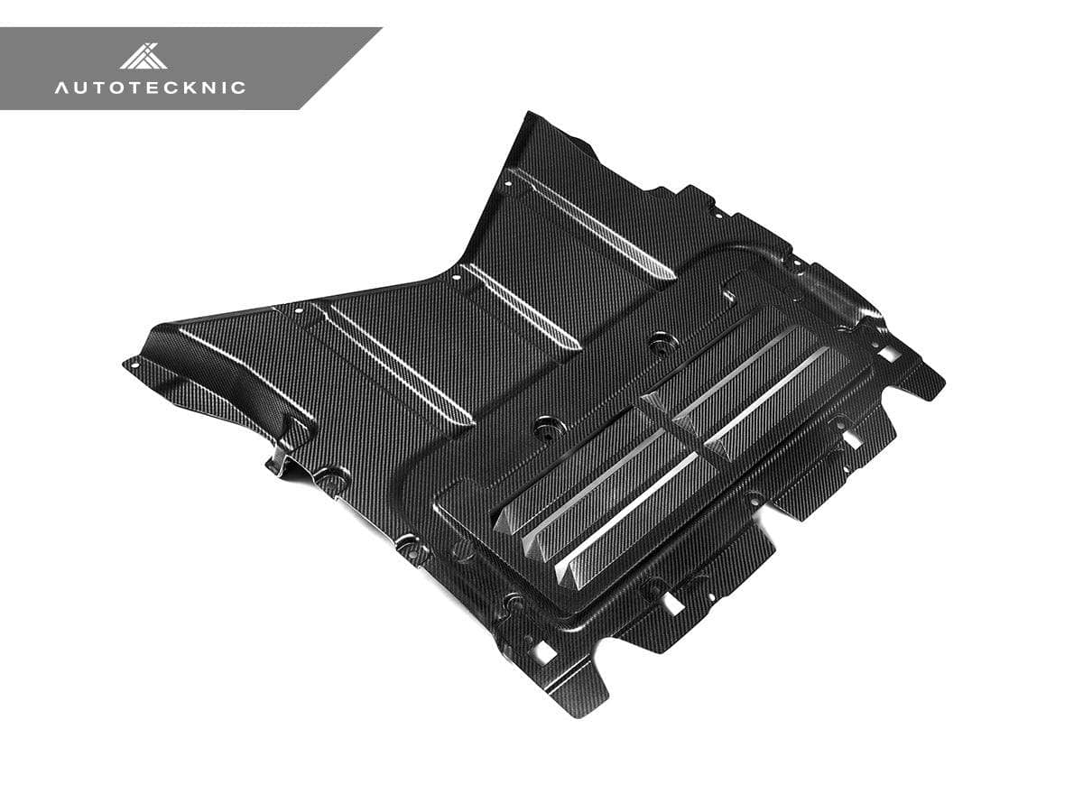 Kies-Motorsports AutoTecknic USA AutoTecknic Pre-Preg Carbon Oil Cooler Skit Plate - G90/ G99 M5