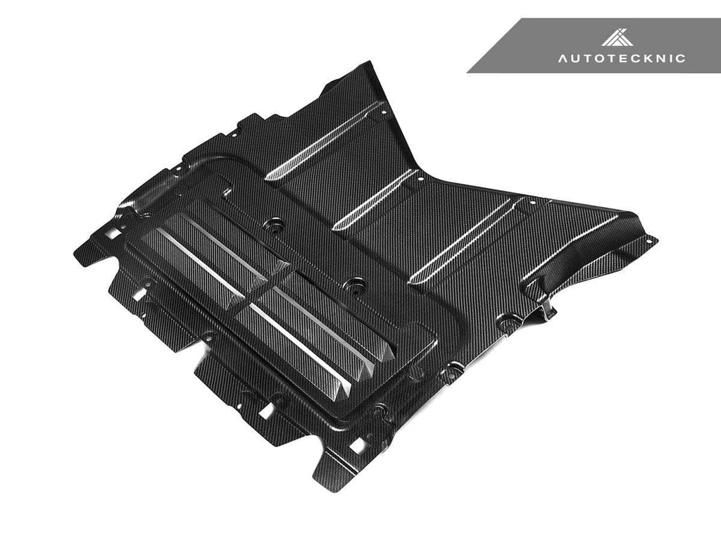 Kies-Motorsports AutoTecknic USA AutoTecknic Pre-Preg Carbon Oil Cooler Skit Plate - G90/ G99 M5