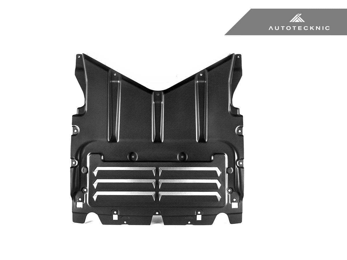 Kies-Motorsports AutoTecknic USA AutoTecknic Pre-Preg Carbon Oil Cooler Skit Plate - G90/ G99 M5