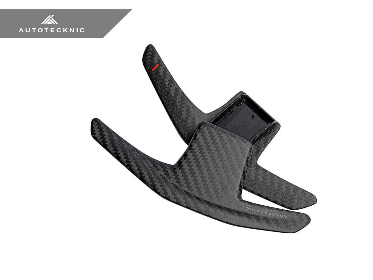 Kies-Motorsports AutoTecknic USA AutoTecknic Pre-Preg Dry Carbon Competition Shift Paddles - Nissan R35 GTR 2017-Up