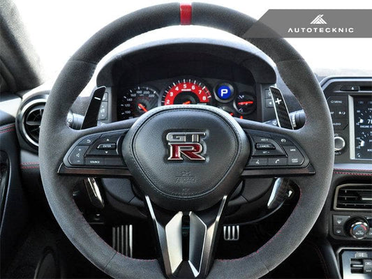 Kies-Motorsports AutoTecknic USA AutoTecknic Pre-Preg Dry Carbon Competition Shift Paddles - Nissan R35 GTR 2017-Up