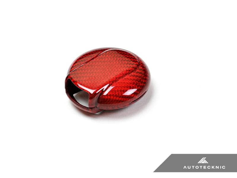 Kies-Motorsports AutoTecknic USA AutoTecknic Red Carbon Remote Key Case - MINI Cooper F54/ F55/ F56/ F57 | Countryman F60