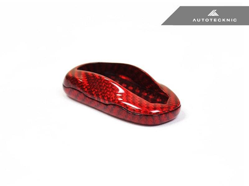 Kies-Motorsports AutoTecknic USA AutoTecknic Red Carbon Remote Key Case - Tesla Model S Tesla Model S