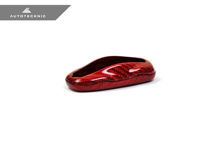 Kies-Motorsports AutoTecknic USA AutoTecknic Red Carbon Remote Key Case - Tesla Model S Tesla Model S