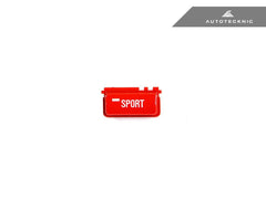 Kies-Motorsports AutoTecknic USA AutoTecknic Red M-Track Mode Steering Wheel Button - E46 M3 ZCP
