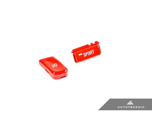 Kies-Motorsports AutoTecknic USA AutoTecknic Red M-Track Mode Steering Wheel Button - E46 M3 ZCP