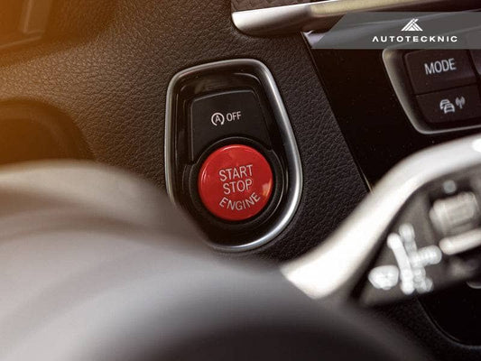 Kies-Motorsports AutoTecknic USA AutoTecknic Red Start Stop Button - F32/ F33/ F36 4-Series