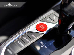 Kies-Motorsports AutoTecknic USA AutoTecknic Red Start Stop Button - G01 X3 | G02 X4 LCI