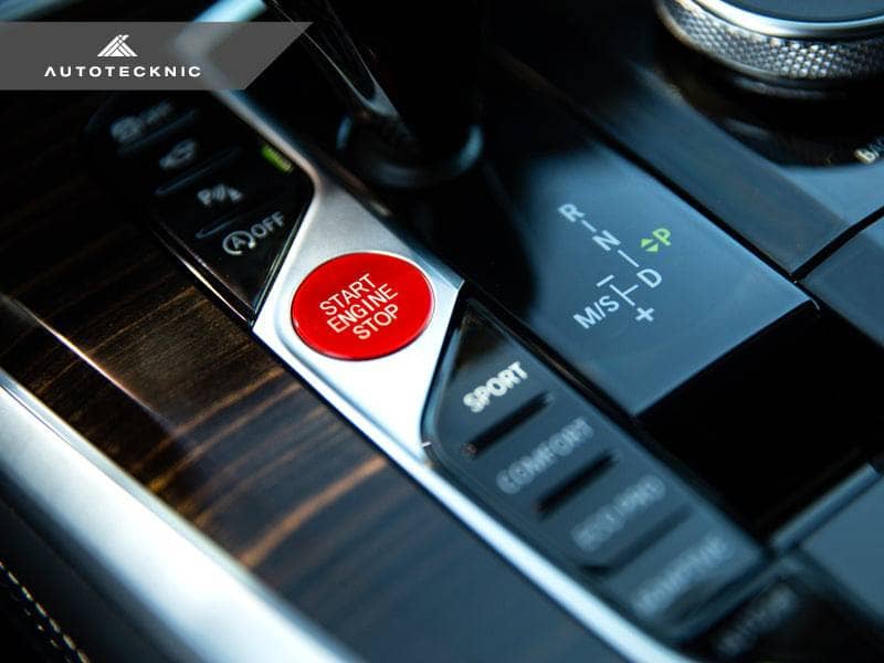 Kies-Motorsports AutoTecknic USA AutoTecknic Red Start Stop Button - G05 X5 | G06 X6 | G07 X7