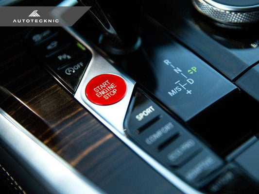 Kies-Motorsports AutoTecknic USA AutoTecknic Red Start Stop Button - G05 X5 | G06 X6 | G07 X7