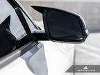 Kies-Motorsports AutoTecknic USA AutoTecknic Replacement Aero Glazing Black Mirror Covers - A90 Supra 2020-Up