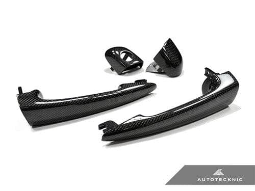 Kies-Motorsports AutoTecknic USA AutoTecknic Replacement Carbon Fiber Door Handles - E46 3-Series Coupe | M3 Main image