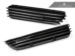 Kies-Motorsports AutoTecknic USA AutoTecknic Replacement Carbon Fiber Fender Gills - E46 Coupe & Cabrio | M3