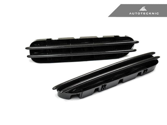 Kies-Motorsports AutoTecknic USA AutoTecknic Replacement Carbon Fiber Fender Gills - E60 M5