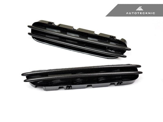 Kies-Motorsports AutoTecknic USA AutoTecknic Replacement Carbon Fiber Fender Gills - E60 M5