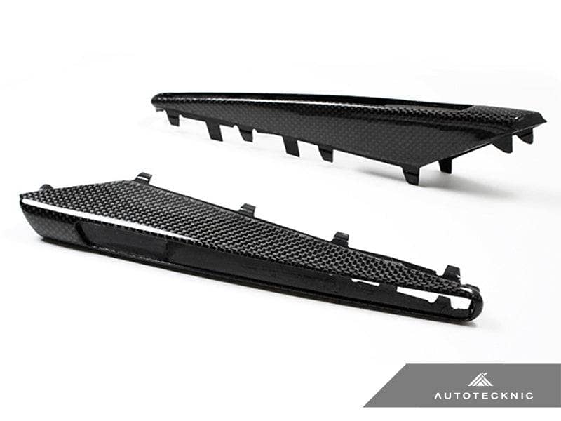 Kies-Motorsports AutoTecknic USA AutoTecknic Replacement Carbon Fiber Fender Gills - E90 Sedan / E92 Coupe / E93 Cabrio | M3