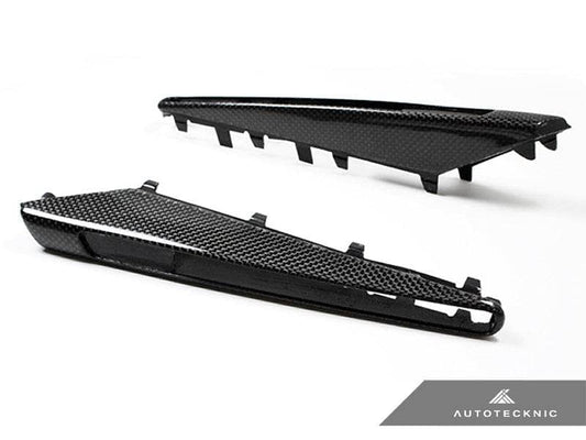 Kies-Motorsports AutoTecknic USA AutoTecknic Replacement Carbon Fiber Fender Gills - E90 Sedan / E92 Coupe / E93 Cabrio | M3
