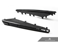 Kies-Motorsports AutoTecknic USA AutoTecknic Replacement Carbon Fiber Fender Gills - E90 Sedan / E92 Coupe / E93 Cabrio | M3
