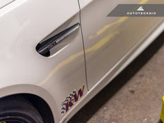 Kies-Motorsports AutoTecknic USA AutoTecknic Replacement Carbon Fiber Fender Gills - E90 Sedan / E92 Coupe / E93 Cabrio | M3