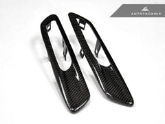 Kies-Motorsports AutoTecknic USA AutoTecknic Replacement Carbon Fiber Fender Light Trims - F10 Sedan / F11 Wagon | 5 Series