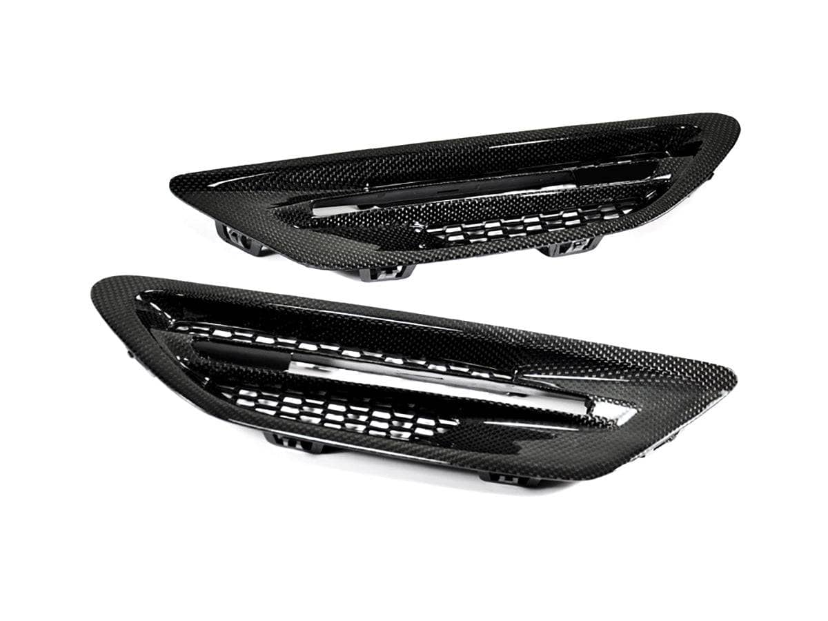 Kies-Motorsports AutoTecknic USA AutoTecknic Replacement Carbon Fiber Fender Vents - BMW F10 M5 Main image
