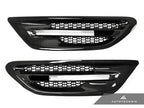 Kies-Motorsports AutoTecknic USA AutoTecknic Replacement Carbon Fiber Fender Vents - F10 Sedan | M5