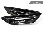 Kies-Motorsports AutoTecknic USA AutoTecknic Replacement Carbon Fiber Fender Vents - F10 Sedan | M5