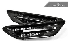 Kies-Motorsports AutoTecknic USA AutoTecknic Replacement Carbon Fiber Fender Vents - F10 Sedan | M5