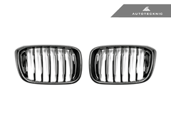 Kies-Motorsports AutoTecknic USA AutoTecknic Replacement Carbon Fiber Front Grille Set - G01 X3 | G02 X4 Pre-LCI
