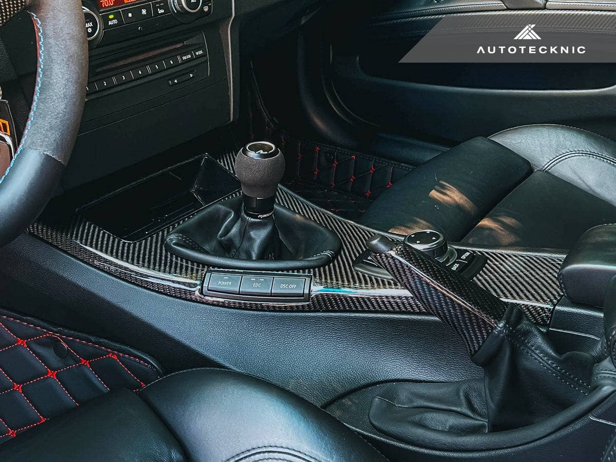 Kies-Motorsports AutoTecknic USA AutoTecknic Replacement Carbon Fiber Interior Center Console - E90 M3 | E92 M3 | E93 M3