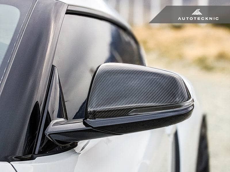 Kies-Motorsports AutoTecknic USA AutoTecknic Replacement Carbon Fiber Mirror Covers - A90 Supra 2020-Up 3K Twill Weave (2X2) / A90 Supra 2020-Up
