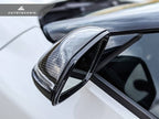 Kies-Motorsports AutoTecknic USA AutoTecknic Replacement Carbon Fiber Mirror Covers - A90 Supra 2020-Up 3K Twill Weave (2X2) / A90 Supra 2020-Up