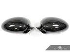 Kies-Motorsports AutoTecknic USA AutoTecknic Replacement Carbon Fiber Mirror Covers - BMW E46 M3 3K Plain Weave (1X1)