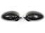 Kies-Motorsports AutoTecknic USA AutoTecknic Replacement Carbon Fiber Mirror Covers - BMW E46 M3 3K Plain Weave (1X1)