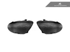 Kies-Motorsports AutoTecknic USA AutoTecknic Replacement Carbon Fiber Mirror Covers - BMW E60 M5 | E63 M6 3K Plain Weave (1X1)