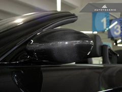 Kies-Motorsports AutoTecknic USA AutoTecknic Replacement Carbon Fiber Mirror Covers - BMW E90/ E92/ E93 M3 | E82 1M