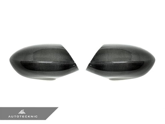 Kies-Motorsports AutoTecknic USA AutoTecknic Replacement Carbon Fiber Mirror Covers - BMW E90/ E92/ E93 M3 | E82 1M