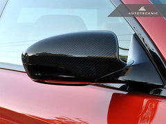 Kies-Motorsports AutoTecknic USA AutoTecknic Replacement Carbon Fiber Mirror Covers - BMW F10 M5 | F06 / F12 / F13 M6 3K Twill Weave (2X2)
