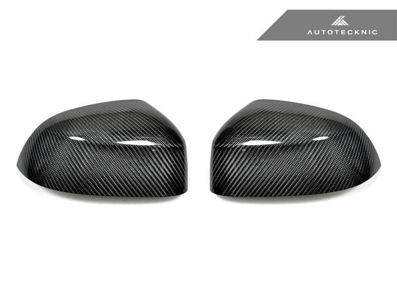 Kies-Motorsports AutoTecknic USA AutoTecknic Replacement Carbon Fiber Mirror Covers - BMW F25 X3 LCI | F26 X4 | F15 X5 | F16 X6