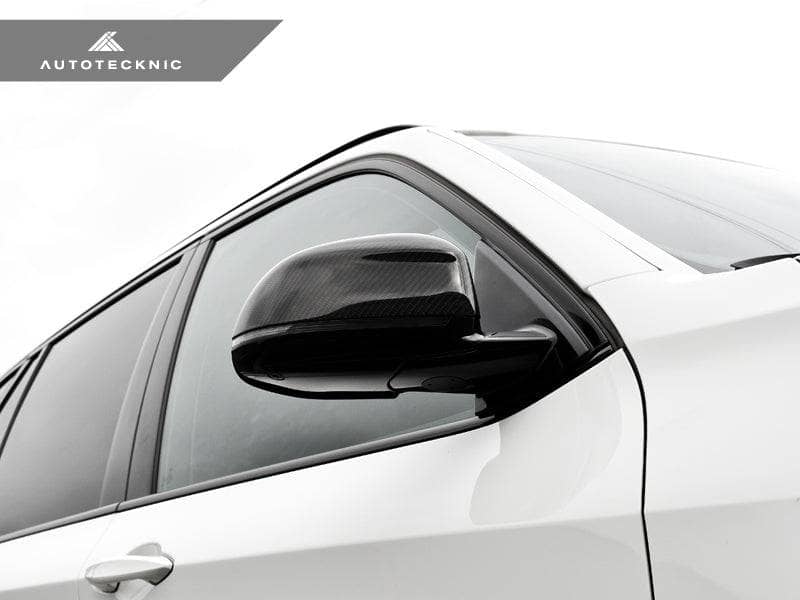 Kies-Motorsports AutoTecknic USA AutoTecknic Replacement Carbon Fiber Mirror Covers - BMW F25 X3 LCI | F26 X4 | F15 X5 | F16 X6
