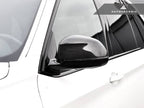 Kies-Motorsports AutoTecknic USA AutoTecknic Replacement Carbon Fiber Mirror Covers - BMW F25 X3 LCI | F26 X4 | F15 X5 | F16 X6