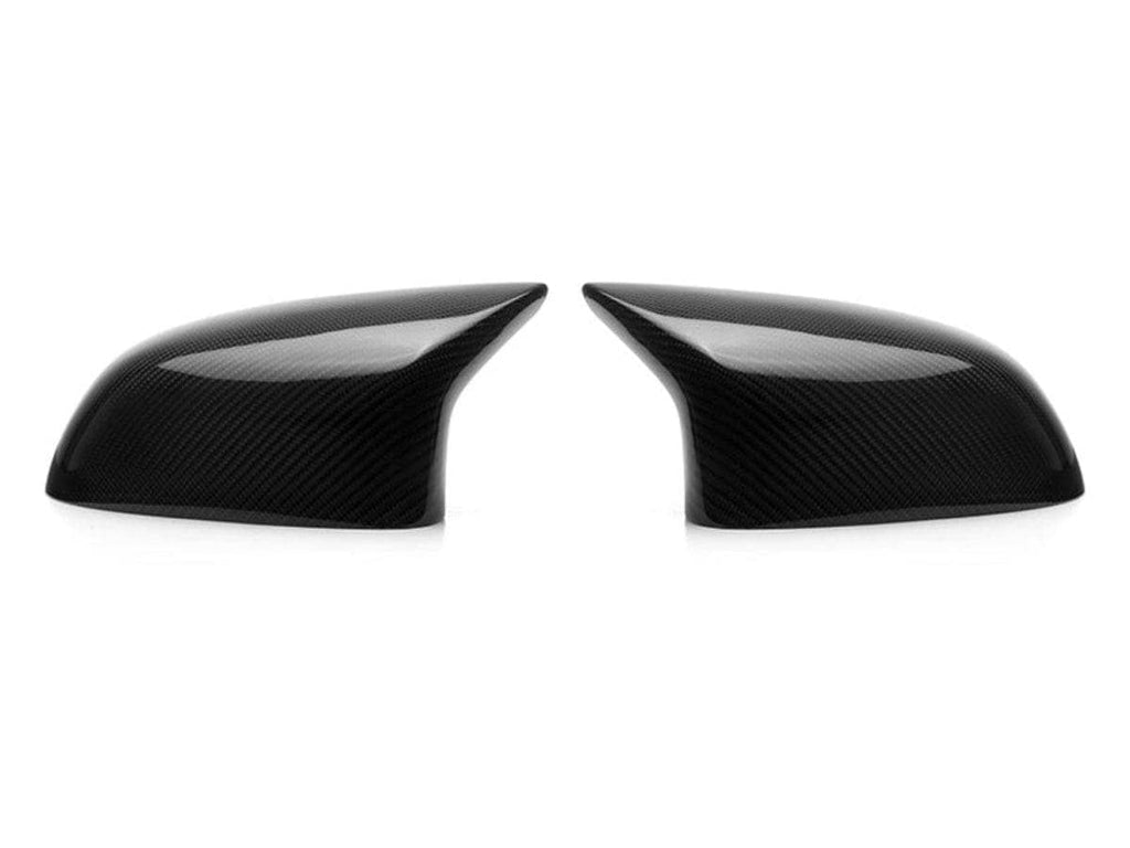 Kies-Motorsports AutoTecknic USA AutoTecknic Replacement Carbon Fiber Mirror Covers - BMW F85 X5M | F86 X6M F85 X5M / Left Hand Drive (LHD) / 2X2 Twill Weave
