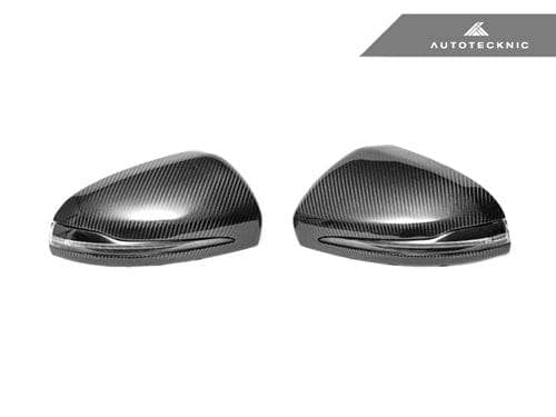 Kies-Motorsports AutoTecknic USA AutoTecknic Replacement Carbon Fiber Mirror Covers - Mercedes-Benz W205 C-Class | W222 S-Class