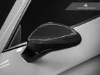 Kies-Motorsports AutoTecknic USA AutoTecknic Replacement Carbon Fiber Mirror Covers - Porsche 718 Cayman | Boxster