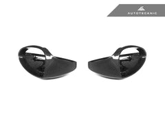 Kies-Motorsports AutoTecknic USA AutoTecknic Replacement Carbon Fiber Mirror Covers - Porsche 718 Cayman | Boxster