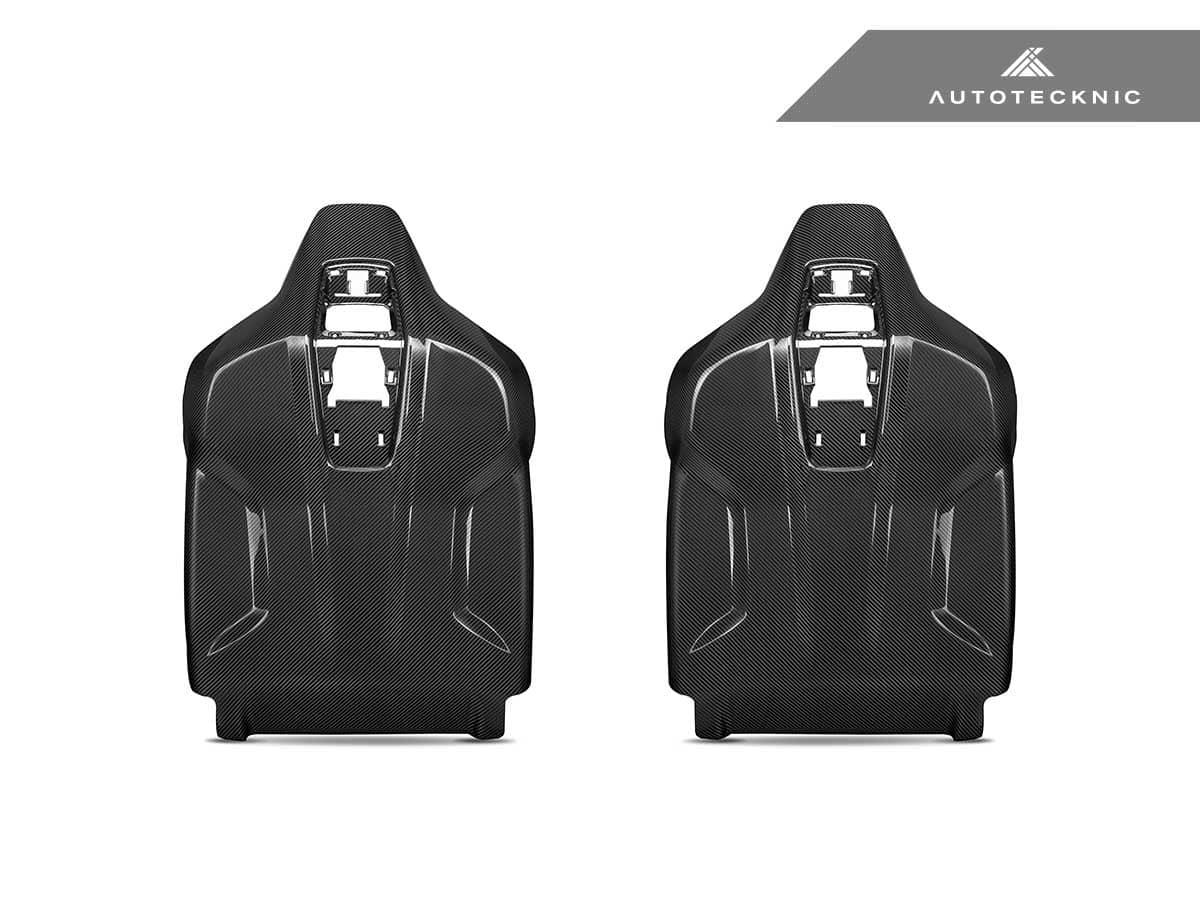 Kies-Motorsports AutoTecknic USA AutoTecknic Replacement Carbon Fiber Seat Back - G90/ G99 M5