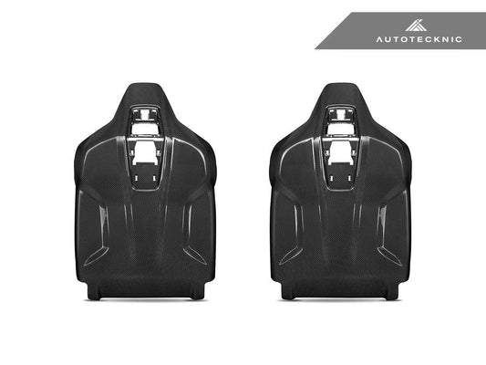 Kies-Motorsports AutoTecknic USA AutoTecknic Replacement Carbon Fiber Seat Back - G90/ G99 M5