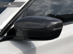 Kies-Motorsports AutoTecknic USA AutoTecknic Replacement Carbon Mirror Covers - G30 5-Series | G32 6-Series GT | G11 7-Series
